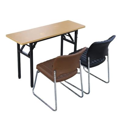 Modello di legno PANEL scrivania pieghevole e sedie per mobili da ufficio Tavolo da conferenza moderno