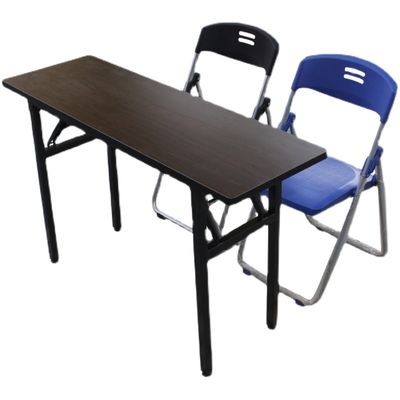 Modello di legno PANEL scrivania pieghevole e sedie per mobili da ufficio Tavolo da conferenza moderno