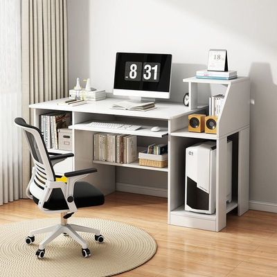 Disegno contemporaneo Home Office Desk con spazio di archiviazione multifunzionale e stand dell'unità principale