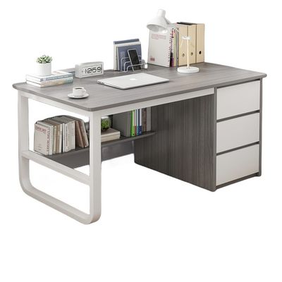Modern Simple Office Desk with Drawer Colori personalizzati e materiale di superficie Altro
