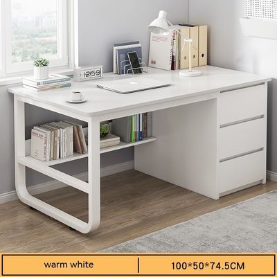 Modern Simple Office Desk with Drawer Colori personalizzati e materiale di superficie Altro