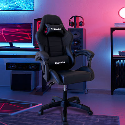 Sedia da gioco competitiva con regolazione dell'altezza del poggiamento completo e design ergonomico