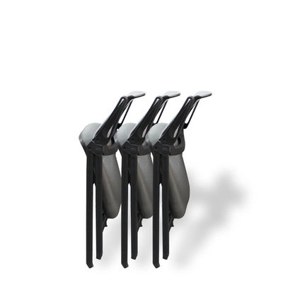 Confortevole sedia da ufficio di addestramento con maniglia fissa e design pieghevole