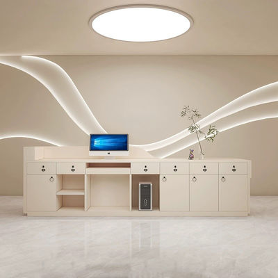 Ospedale di bellezza moderna grande clinica aziendale Recepzione Contafoglio con foglio ad alta densità
