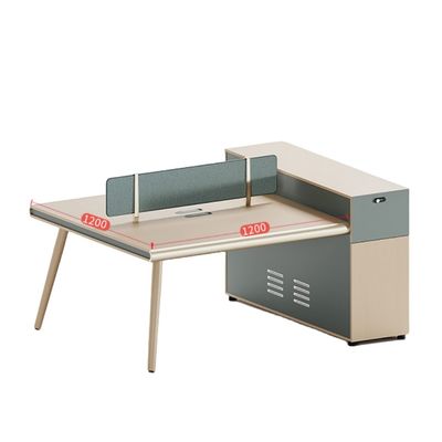 Scrivanie e sedie personalizzabili Combinazione per quattro persone Office Workstation