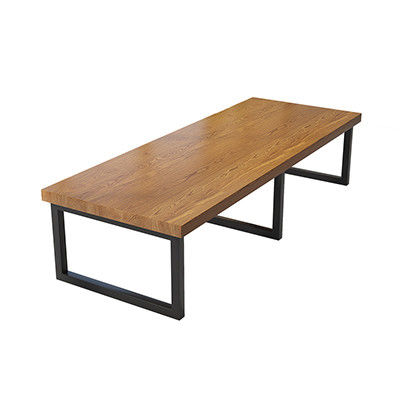 Tavolo di negoziato della scuola di stile europeo con design convertibile e materiale in legno massello