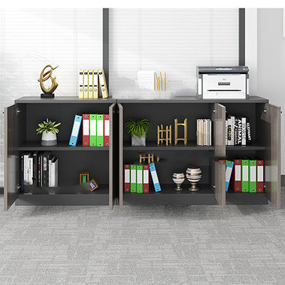 Ripiani in legno robusti e resistenti Personal Sideboard Storage File Cabinet per ufficio