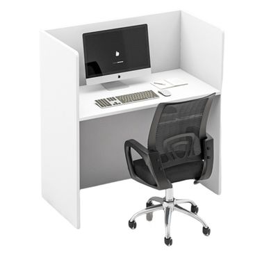 Modern Private Space Office Furniture Stazione di lavoro con set di scrivania e sedie estensibili