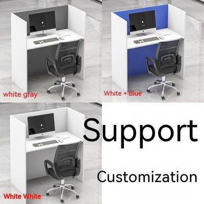Modern Private Space Office Furniture Stazione di lavoro con set di scrivania e sedie estensibili
