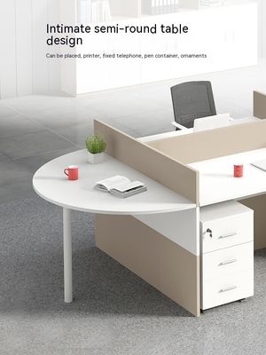 ISO certificato supervisore mobili da ufficio personale scrivania e sedia set per 4 persone squadra