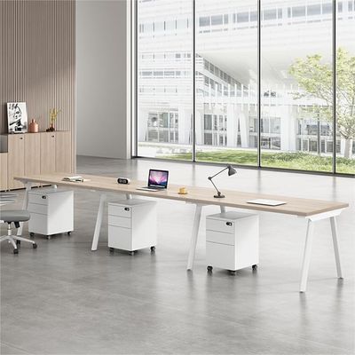 Combinazione di mobili da ufficio Semplice Moderno 4 6 Sedile artificiale Tavolo Sedile da schermata