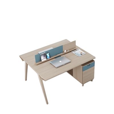 Servizio di scrivania in legno mobili da ufficio moderni con disegno a forma di L e confezionamento della posta in Y