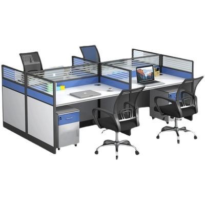 Semplice Office Workstation Combinazione di sedia da scrivania e partizione per la produttività