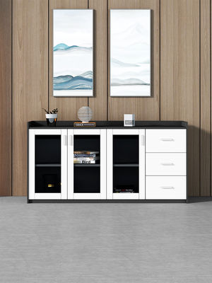 Disegni minimalisti Dispositivi per ufficio in legno personalizzati per aziende