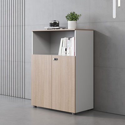 Armadietto per ufficio Armadietto per ufficio in legno Armadietto per ufficio in cassetto Armadietto per ufficio mobile a tre cassetti con porta