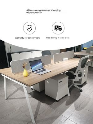 Arredamento per ufficio moderno pannello MDF Tavoli e sedie per ufficio