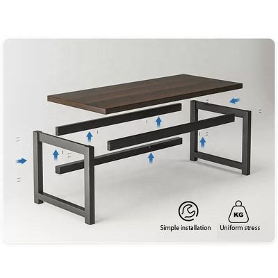 PANEL in legno per uso domestico semplice, largo e spessore Computer Studente scrivania per ufficio