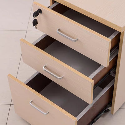 Archivio per ufficio in legno massello con design push-pull