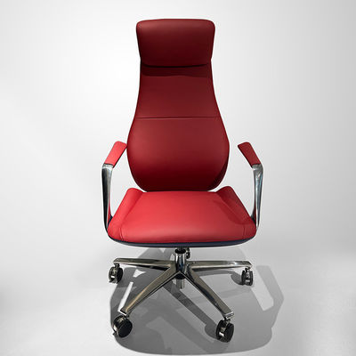 Sedia per ufficio con design ergonomico e materiale di pelle sintetica