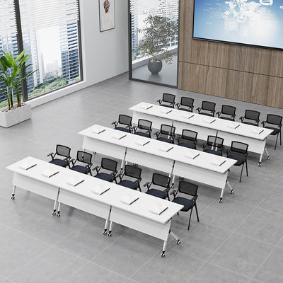 Arredamento per ufficio conferenze di formazione specifico mobile pieghevole tavolo con ruote su ruote