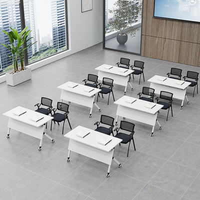 Arredamento per ufficio conferenze di formazione specifico mobile pieghevole tavolo con ruote su ruote