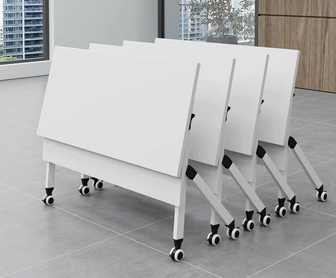 Arredamento per ufficio conferenze di formazione specifico mobile pieghevole tavolo con ruote su ruote