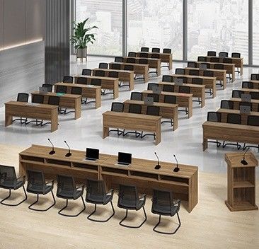 Termine di pagamento T/T 30%deposito 70%saldo Modern Simple Plate Conference Table and Lectern