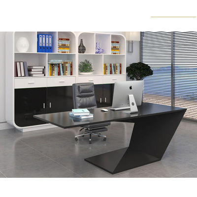 Home Office Furniture Morden Lavoro Scrivania con tavolo di consulenza in pittura bianca su misura