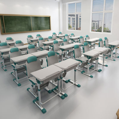 Studio di Design Moderno Reclinable Regolabile scrivania e sedia Set per l'insegnamento a domicilio scolastico