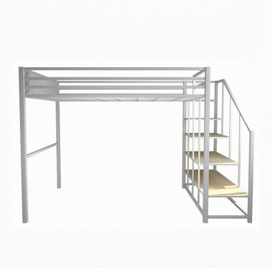 Banister Stairs Double Loft Bed con telaio in metallo e Space Capsule Hotel Bed Cabinet