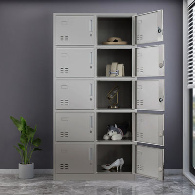 Arredamento per uffici Armadio di archiviazione estensibile a più livelli con serratura in grandi spazi pubblici