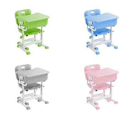 Bambini/Bambini Set di scrivania e sedia in plastica per gli studi scolastici ISO9001 ISO14001 Certificato