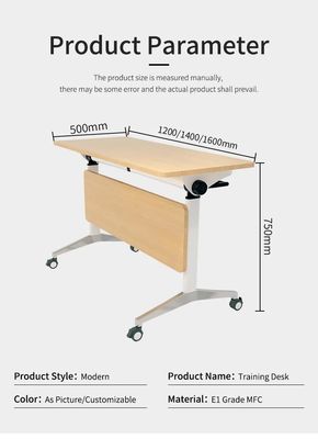 Modern Design Style Mobile Desk For Foldable Studio Workstation Arredamento per ufficio