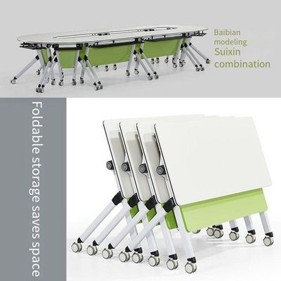 Tavola da tavolo ripiegabile per sala conferenze Tavola da tavolo da lavoro con cartone di melamina MDF/MFC E1