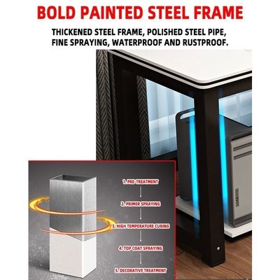 Home Office Computer Desk con convertibile L e colori personalizzati