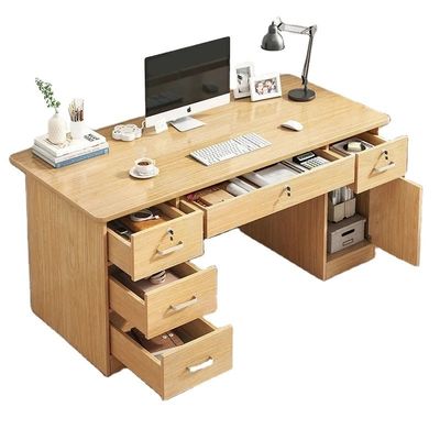 Modern Luxury PANEL Scrivania Executive in stile legno per colori personalizzati e ufficio finale