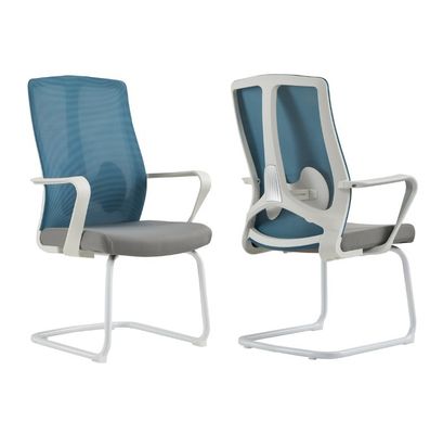 Big Boss Modern Fabric Office Chair con supporto lombare regolabile e base metallica
