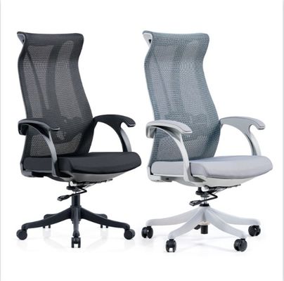 Sedia girevole di lusso Executive Full Mesh con poggia testa per ufficio a casa