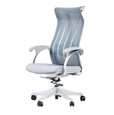 Sedia girevole di lusso Executive Full Mesh con poggia testa per ufficio a casa