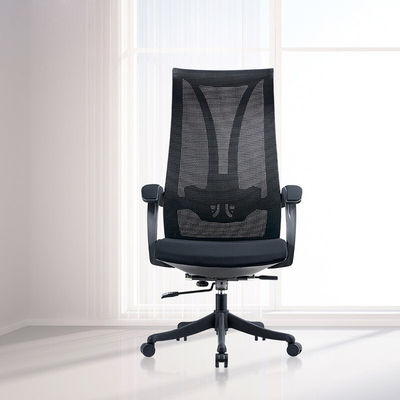 Sedia girevole di lusso Executive Full Mesh con poggia testa per ufficio a casa