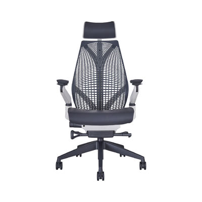 Bionic Design Protezione della colonna vertebrale Computer Home Chair con materiale a maglia e appoggio per braccio 4D