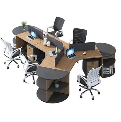 Mobili da ufficio CBD Azienda Personal Desk con 2/3/6 Workstations e combinazione di divisori