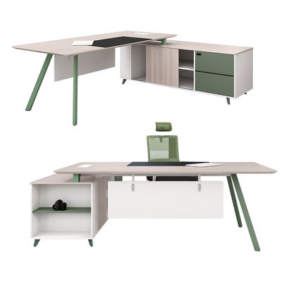 Modern Commercial Furniture'S Executive CEO Melamine Tavolo da ufficio estensibile