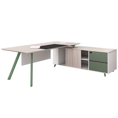 Modern Commercial Furniture'S Executive CEO Melamine Tavolo da ufficio estensibile
