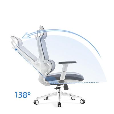 Poltrona da ufficio a telaio metallico comodo mesh ergonomico PC poltrona per lunghe ore
