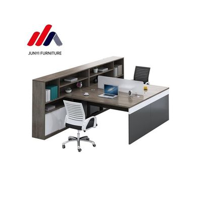 Stazione di lavoro di ufficio in stile moderno con design modulare aperto e materiale MFC