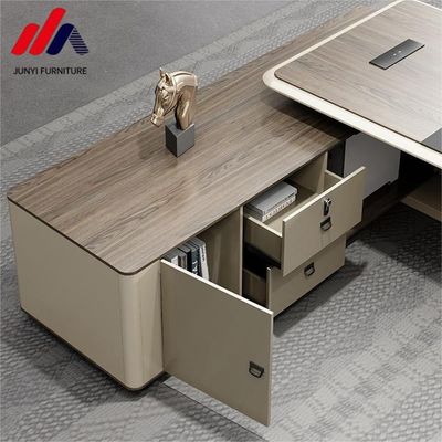 Colori personalizzati Legno moderno Home Office Computer Desk con cassetto personalizzabile