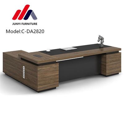 Y Livello di imballaggio della posta Melamina E1 Materiale mobili da ufficio di lusso per scrivanie del capo