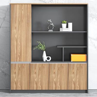 Arredamento per ufficio Armadietto in legno massello con materiale in legno MFC Elegante e funzionale