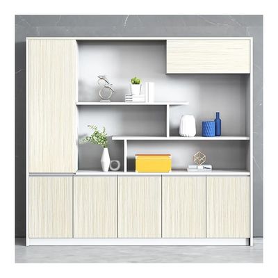 25 mm di spessore Armadietto per ufficio in legno per archiviazione libreria sfondo